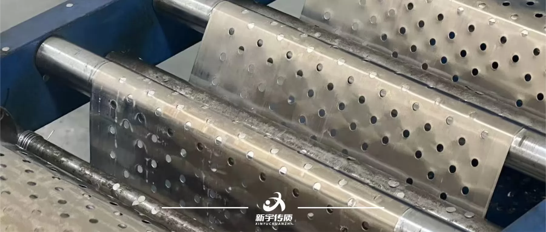 金属波纹填料实物实拍